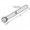Anode 3/4" - Ø22 x L300 mm
