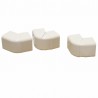 Angle extérieur réglable 60x80 blanc crème 9001 (X 6)