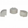 Angle externe 60 x 80 blanc crème 9001 (X 9)