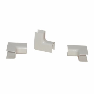 Angle intérieur goulotte condensat 25x25 blanc (X 20) - DIFF