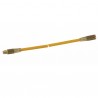 Canne fibre de verre jaune Ø9mm L1.5m