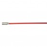 Canne fibre de verre jaune Ø9mm L1.5m
