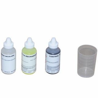 Coffret contrôle de dureté d'eau réactif
