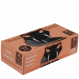 Gants nitrile jetable BLACK MAMBA orange XL T9/10 (X 100) - BLACK MAMBA : BLACKMAMBA ORANGE TXL