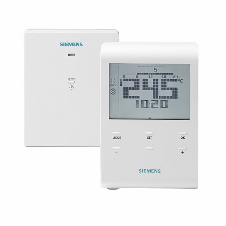 Thermostat ambiance radio à piles - SIEMENS : RDE100.1RFS