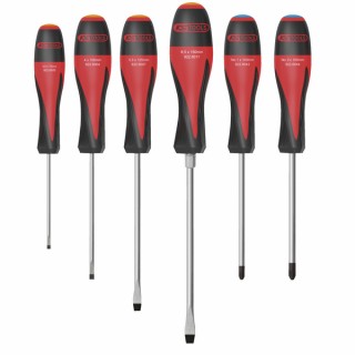 Jeu de 6 tournevis ULTIMATE, Fente - PZ - KS TOOLS : 922.6040