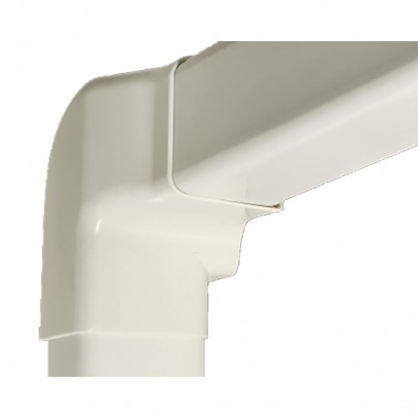 Angle vertical gauche 60x80 blanc pur 9010