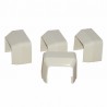 Réduction 110x80mm blanc crème 9001 (X 8)