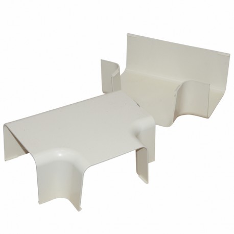 Té de dérivation 140x90 blanc crème 9001 (X 2)
