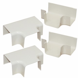 Té de dérivation 60 x 80 blanc crème 9001 (X 4) - DIFF