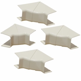 Angle intérieur réglable 60x80 blanc crème 9001 (X 4) - DIFF