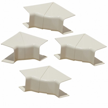 Angle intérieur réglable 60x80 blanc crème 9001 (X 4)