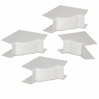 Angle intérieur réglable 60x80 blanc pur 9010 (X 4) - DIFF