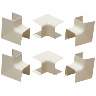 Angle interne 60x80 blanc pur 9010 (X 6) - DIFF