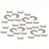 Couvre-joint 60 x 80 blanc crème 9001 (X 30)
