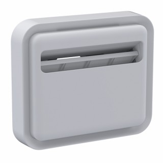 Entrée d'air autoréglable acoustique EM A 2 45 D125 à joint blanc - ANJOS : 4225