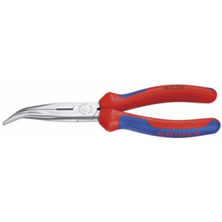 Pince coupante demi-ronde becs coudés à 40° - KNIPEX : 26 22 200