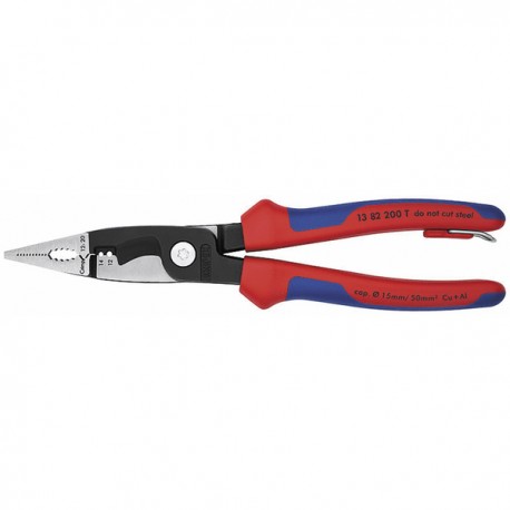 Pince multifonction électrique antichute - KNIPEX : 13 82 200 T
