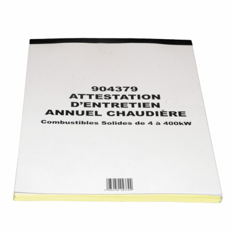 Carnet attestation bois (X 50) - DIFF