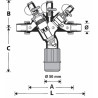 Disconnecteur hydraulique contrôlable 3/4", EN12729 - RESIDEO : BA295S-3/4A