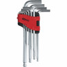 Clé à six pans sphérique (10 pièces) (X 8) - KS TOOLS : 151.5000