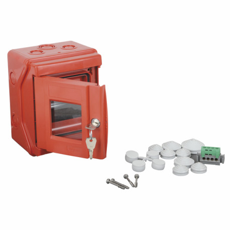 Coffret sécurité chaufferie 4 modules - LEGRAND : 038083