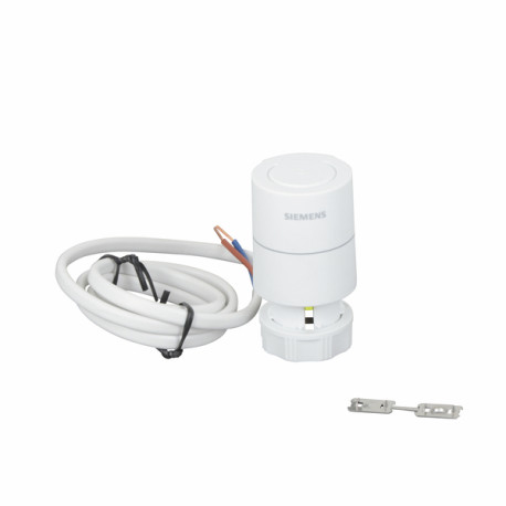 Servomoteur 100n 5 mm de course NO 230V 2pts/Pwm avec 2m de câble + adaptateur - SIEMENS : FR2:LEMS23NOP2