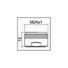 Aérateur M24x1 NEOSTRAHL® - NEOPERL : FLEX1207