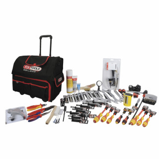 Kit caisse avec 54 outils