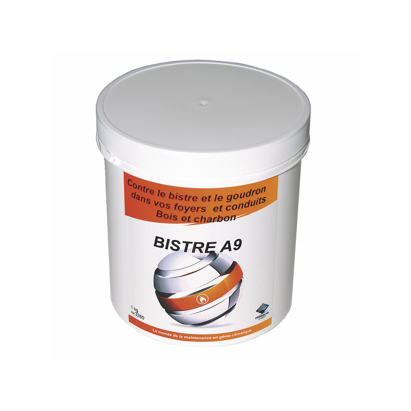 Bistre A9 - produit d'entretien pour cheminées bois et charbon - PROGALVA : 3260