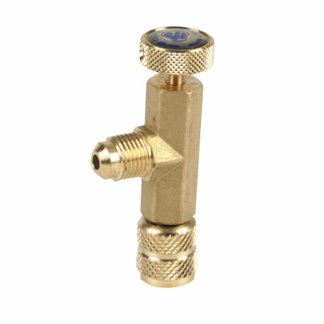 Vanne équerre M1/4"F5/16" flare pour R410 - DIFF