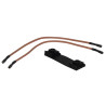Cable d'allumage lg.280mm (X 2) - DE DIETRICH CHAPPEE : 97955556