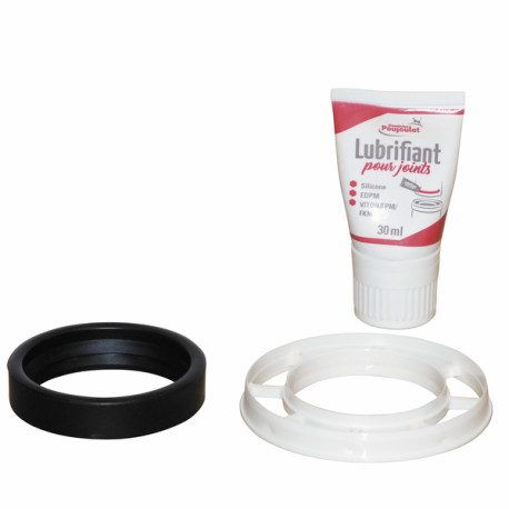 Kit SAV joint de fumée comprenant joint, tube silicone, centreur et notice - ATLANTIC : 943168