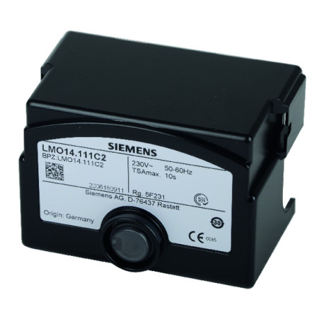 Boîte de contrôle SIEMENS EMBLE LMO14.111C2 digital - DOMUSA TEKNIK : CQUE000169