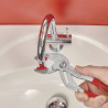 Pince à siphon et tubes - KNIPEX : 81 13 250