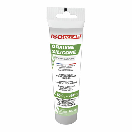 Graisse silicone contact eau potable ISOCLEAR - ISOCLEAR
