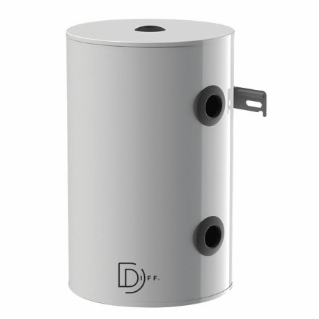 Bouteille de mélange 25l mural - 4 piquages - DIFF