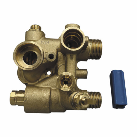 Groupe entrée sanitaire / retour chauffage 8 - DE DIETRICH CHAPPEE : JJJ005671530