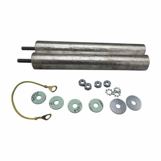 Anode avec câble de masse + garniture - DE DIETRICH CHAPPEE : S504018