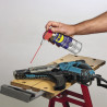 Lubrifiant sec au PTFE, spray double position 400ml - WD40 : 33395