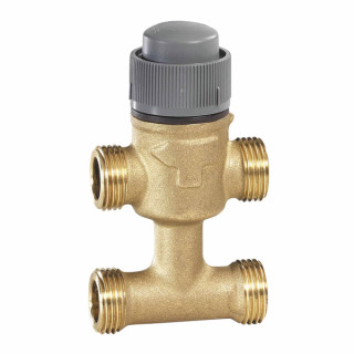 vannes 3 voies compact with bypass, ext. fileté, DN15, PN16, kvs1.0, mod - RESIDEO : VYE15B1.0M