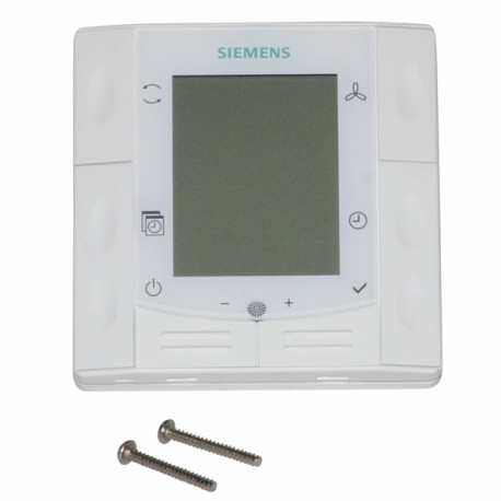 Régulateur d'ambiance 1/2encastré pac hebdo - SIEMENS : RDF600T