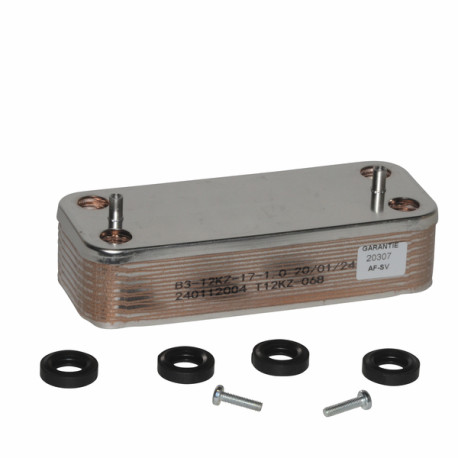 Échangeur sanitaire 16 plaques - DIFF pour Chaffoteaux : 65104333