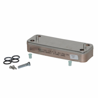 Échangeur sanitaire 12 plaques - DIFF pour De Dietrich Chappée : 711612800