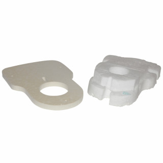 Kit isolation porte foyère - DIFF pour De Dietrich Chappée : 85755524