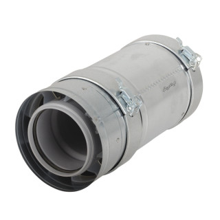 Tube concentrique ø100/150 téléscopique  - AOSMITH : 0310750