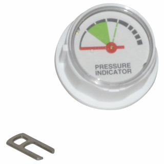 Manomètre de diamètre 27, 0-4 bars avec clip de diamètre 4.2 - ATLANTIC : 905800