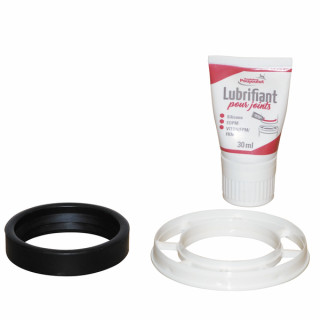 Kit SAV joint de fumée (avec joint, tube silicone, centreur et notice) - ATLANTIC : 943168