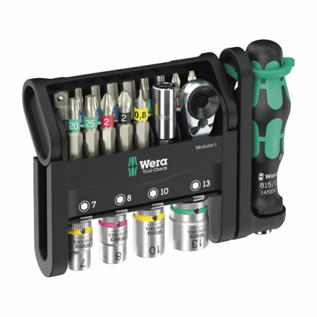 Kit d'outils Check Modular  - WERA : 05049000001