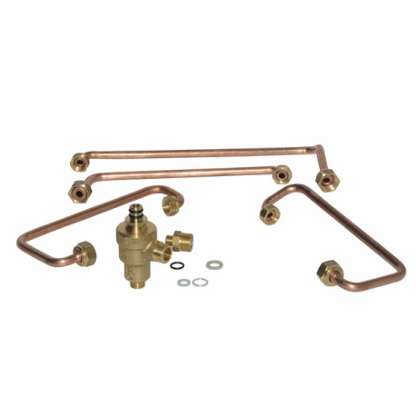 Disconnecteur + joints + tubes ms 24 - DIFF pour De Dietrich Chappée : 711487200